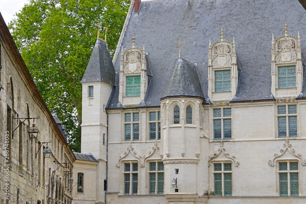 The Musee departemental de l'Oise (MUDO, Museum of the Oise Department)  in the former bishop's palace in Beauvais