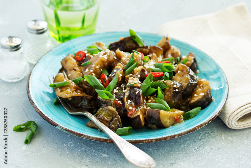 Chinese vegetables in sweet and sour sauce. Selective focus Chinese vegetables in sweet and sour sauce. Selective focus