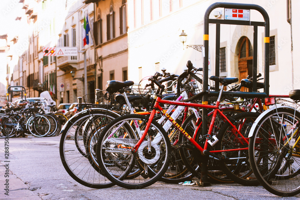 old bicycle in firenze 