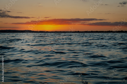 Herbstlicher Sonnenuntergang an der Ostsee
