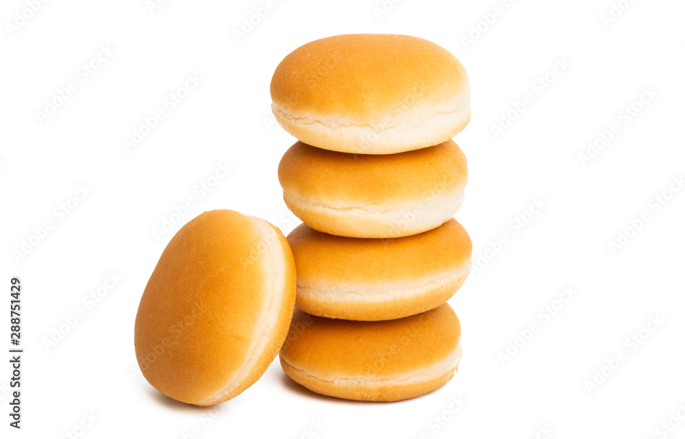 hamburger buns isolated hamburger buns isolated
