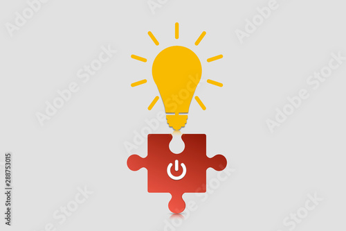 Slika na platnu Ideas to create and build
