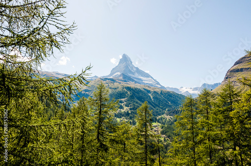 Zermat, Matterhorn, Zmuttgletscher, Gletscher, Furggsattel, Zmutt, Alpen, Wallis, Sommer, Schweiz photo