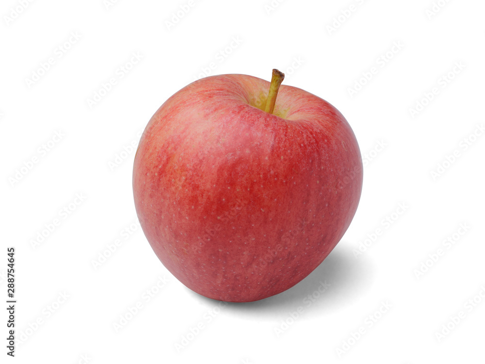 Juicy fresh red apple isolated on white background Juicy fresh red apple isolated on white background