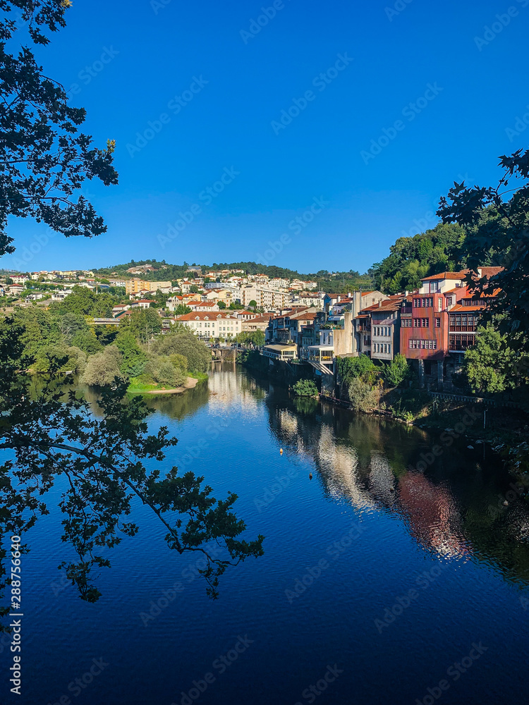 Beautiful Amarante city in Portugal
