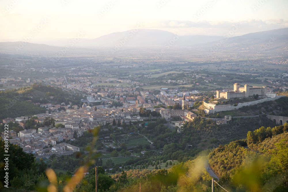 Fototapeta premium PANORAMA SPOLETO (09-2019)