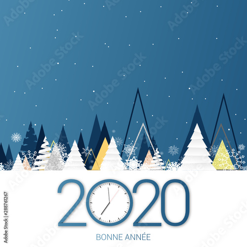 2019 - Bonne année - happy new year - clock - horloge - compte à rebours - countdown