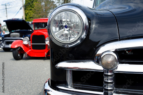 Classic American Cars at Show