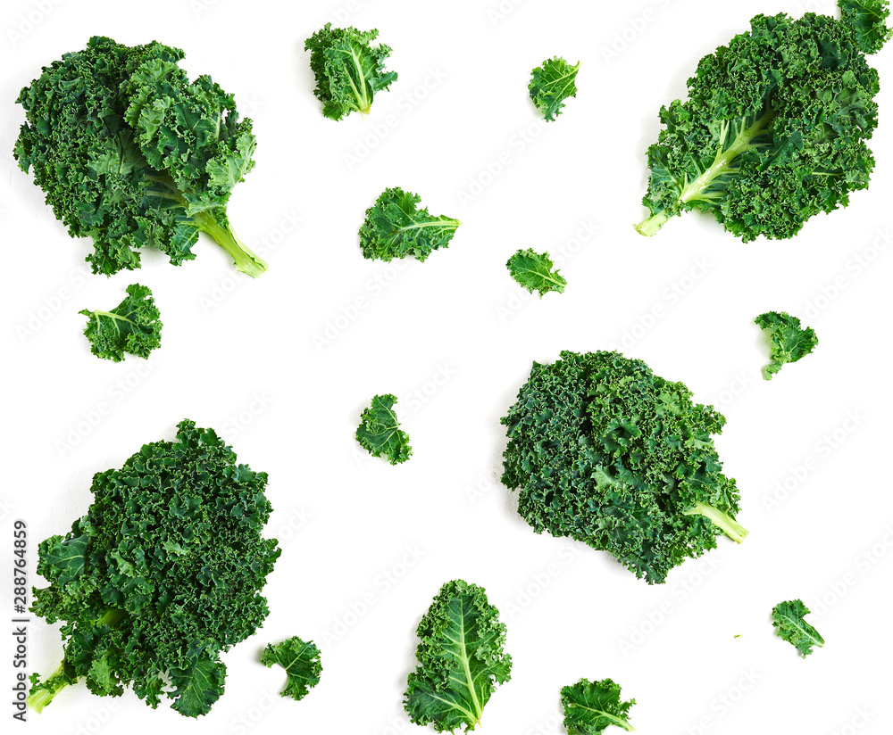 Creative layout made of kale. Flat lay. Healthy food concept. Creative layout made of kale. Flat lay. Healthy food concept.