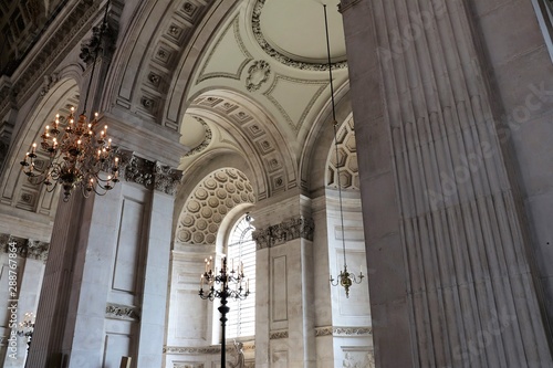 Cathédrale Saint Paul de Londres - Angleterre - Vue intérieure - Plafonds