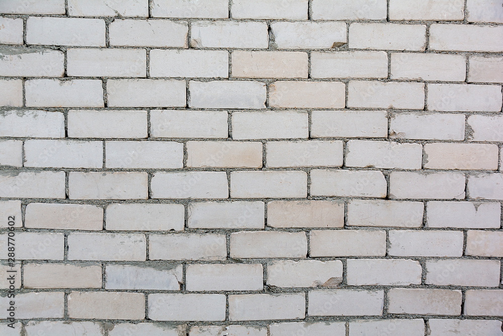 Wall of white silicate brick. Abstract background for design, project. Wall of white silicate brick. Abstract background for design, project.