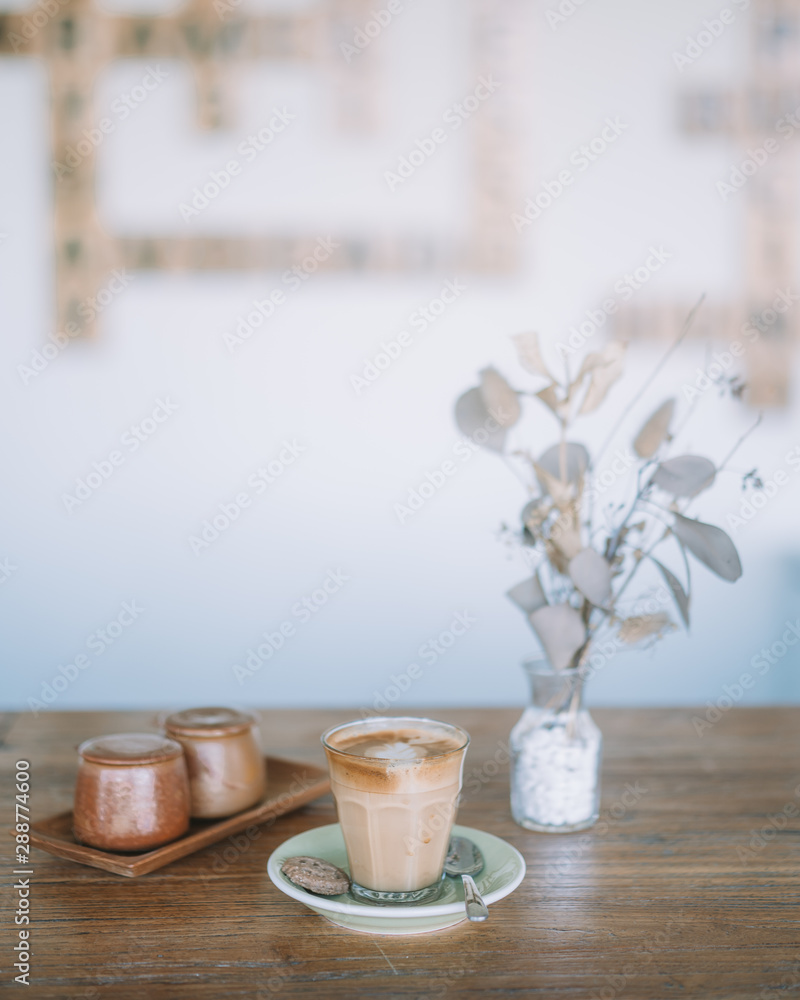 Coffee latte to start the day Coffee latte to start the day