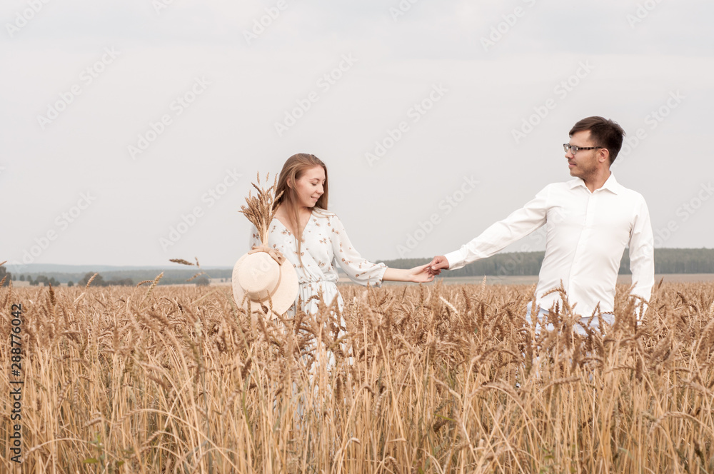 Love Story in a Wheat Field
