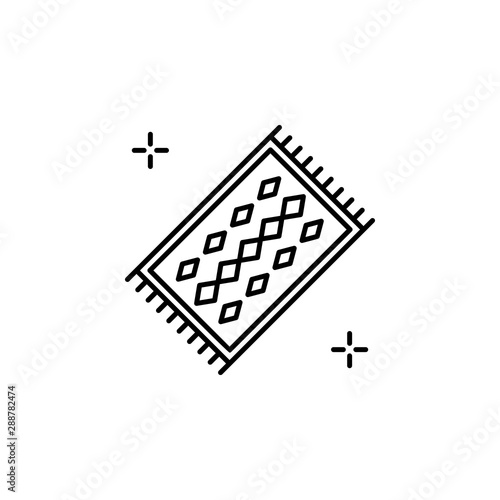 Peru carpet icon. Element of Peru icon