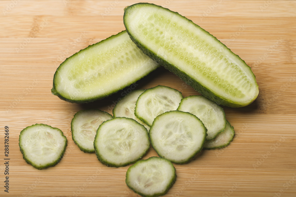 Cucumber. Cucumber vegetable. Ripe fresh green two cucumbers. Cucumber. Cucumber vegetable. Ripe fresh green two cucumbers.