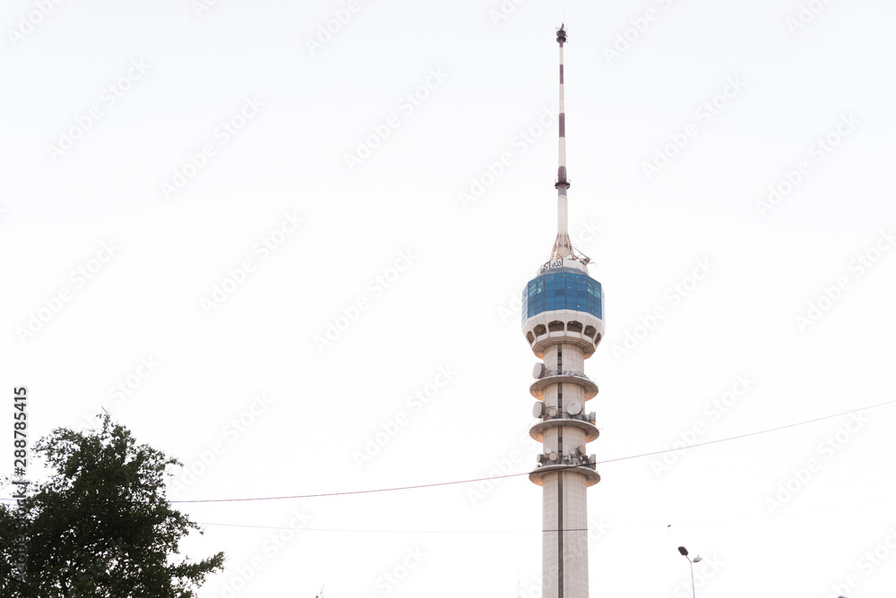 Baghdad,Iraq–July 15,2019: Tower in Baghdad, Iraq Baghdad,Iraq–July 15,2019: Tower in Baghdad, Iraq