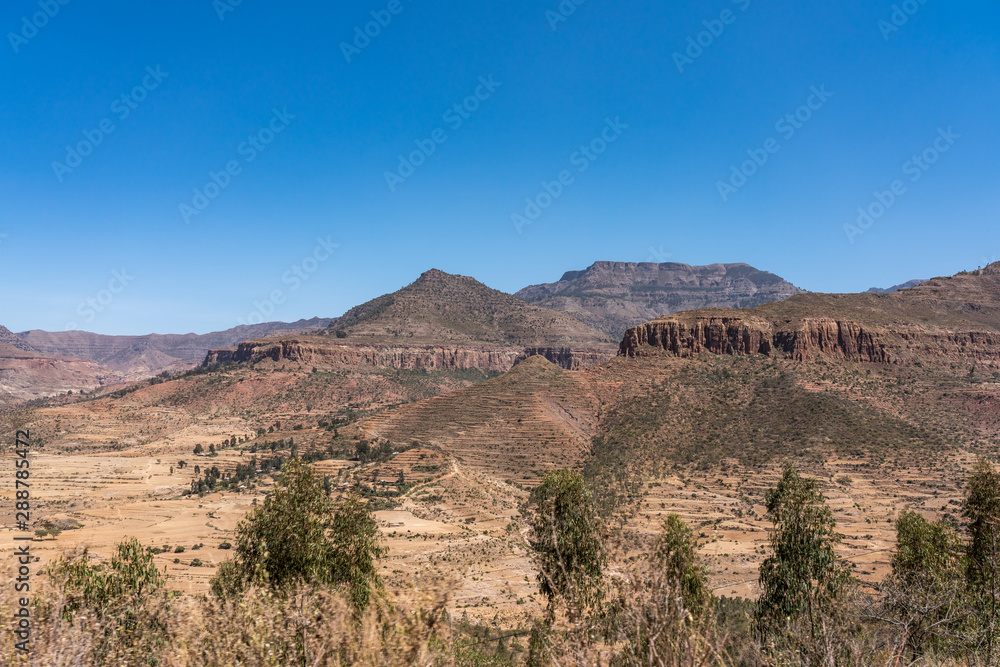 Landscape in Gheralta in Tigray, Northern Ethiopia. Landscape in Gheralta in Tigray, Northern Ethiopia.
