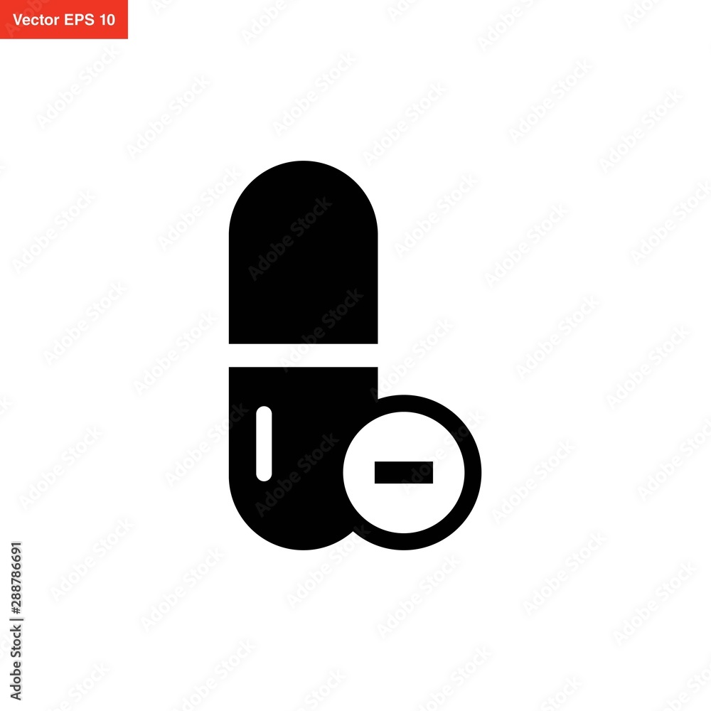 pill capsule medicine icon vector pill capsule medicine icon vector
