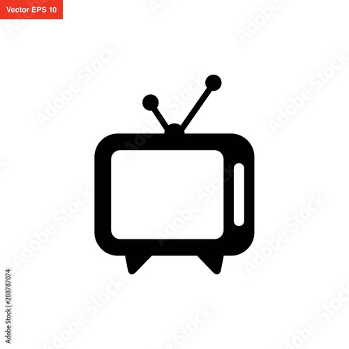 television icon vector design