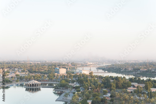 Baghdad, Iraq – July 04, 2019: Amusement park in Baghdad