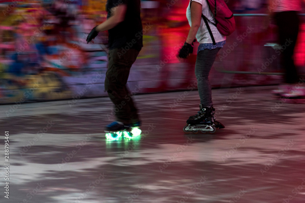 Obraz premium patin à roulettes