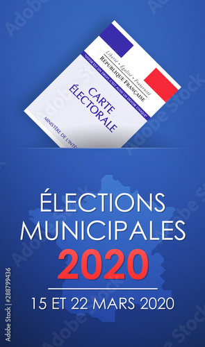 Élections Municipales 2020 en France - 15 et 22 Mars 2020