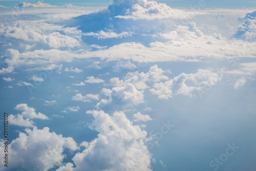 Fototapeta Naklejka Na Ścianę i Meble -  Blue sky with clouds