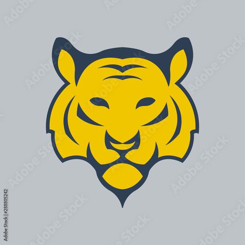 Tiger logo icon design illustration