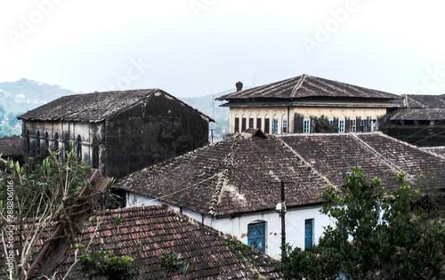 old and abandoned buildings in madikeri