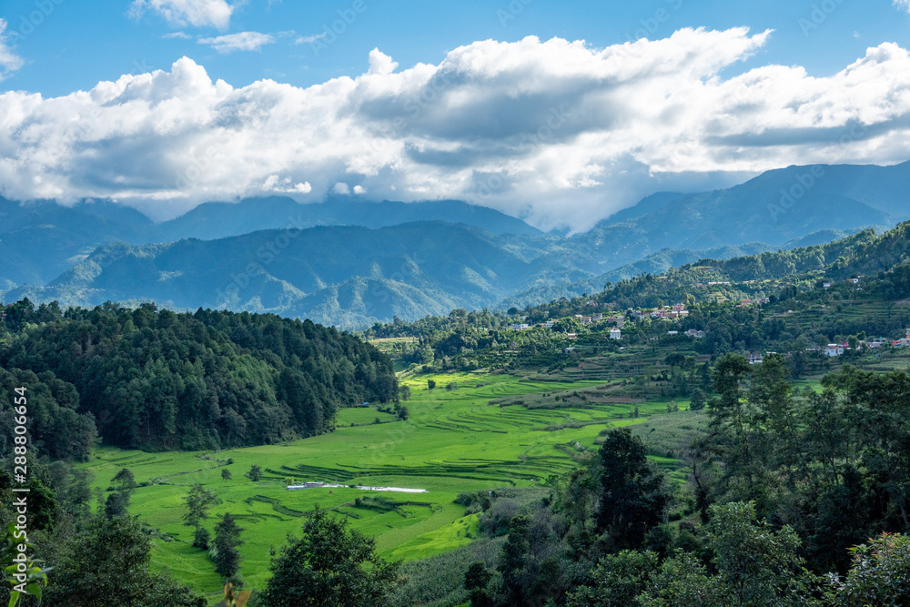 Fototapeta premium Hills of the Himalaya Mountains