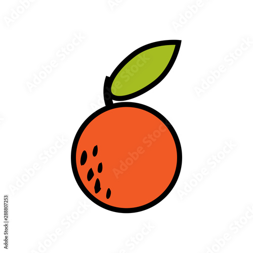 Orange simple icon photo