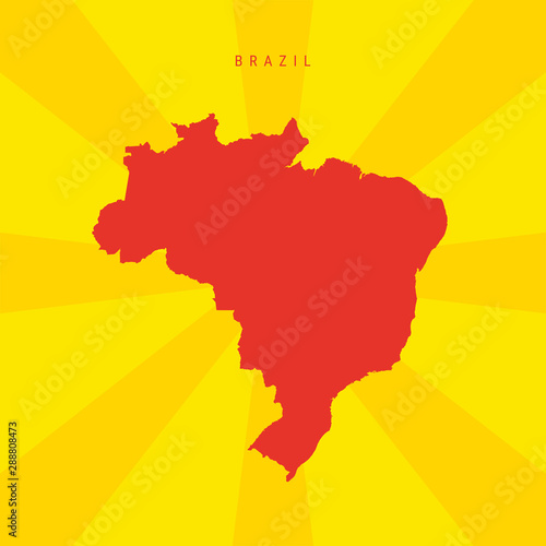 Brazil Vector Map