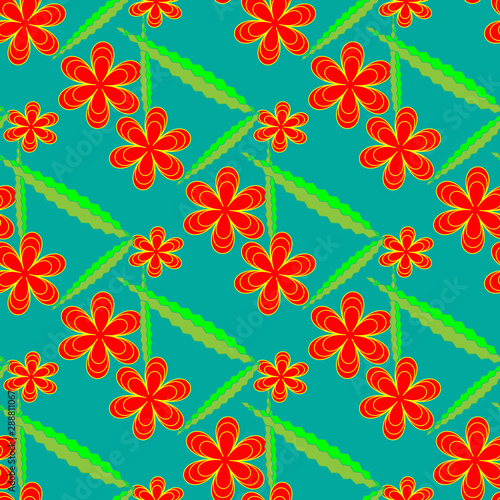texture floral art vector seamless. floral oranmental design for textile fabrics