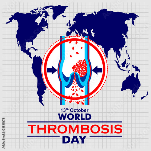 World Thrombosis Day, poster and banner