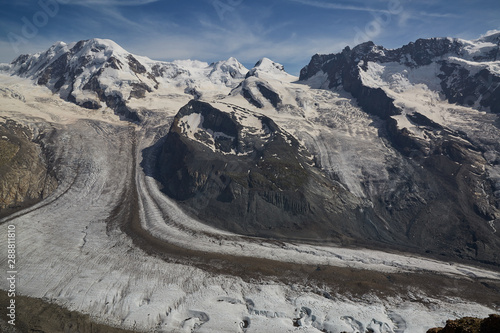 Gornergrat Panorama Glacier