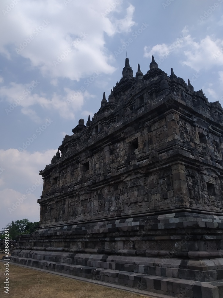 Plaosan temple in Indonesia