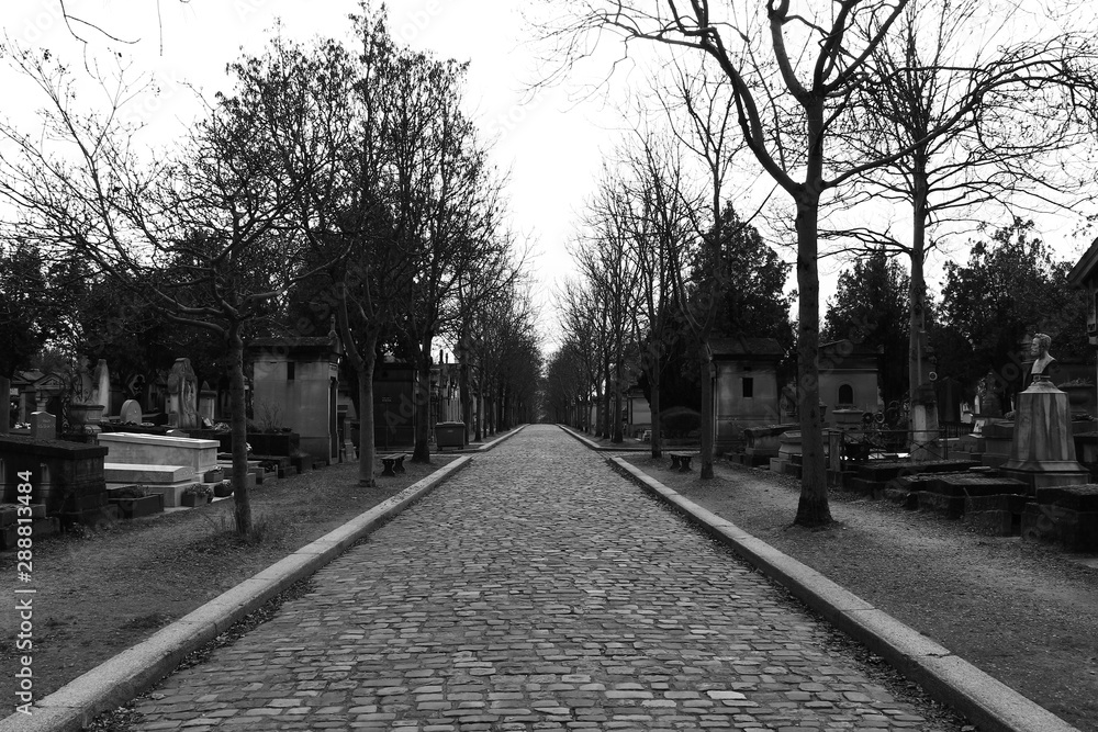 Obraz premium cemitery