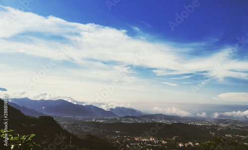panorama of mountains © Ambika