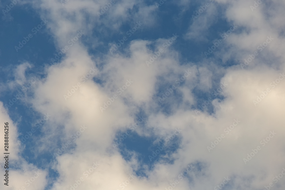 .Clouds in the firmament, evening sunset, clear Sunny day. .Clouds in the firmament, evening sunset, clear Sunny day.