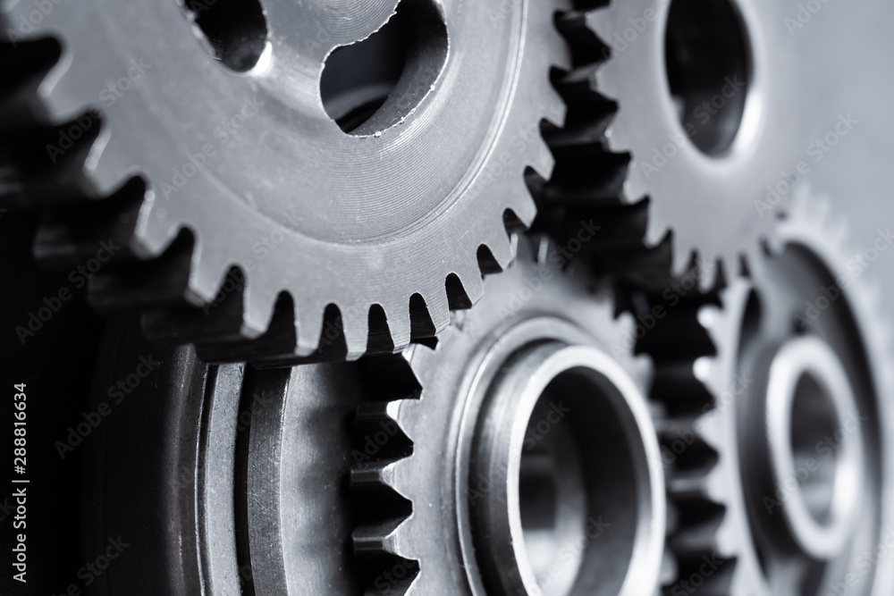 perspective view of industrial engine gear wheel perspective view of industrial engine gear wheel
