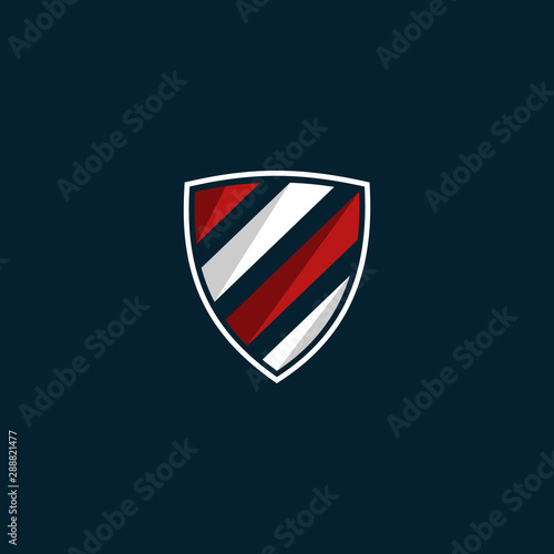 Shield Stripe Protection Icon Modern Logo Design Template Element Vector Free Download Shield Stripe Protection Icon Modern Logo Design Template Element Vector - GFXLoad