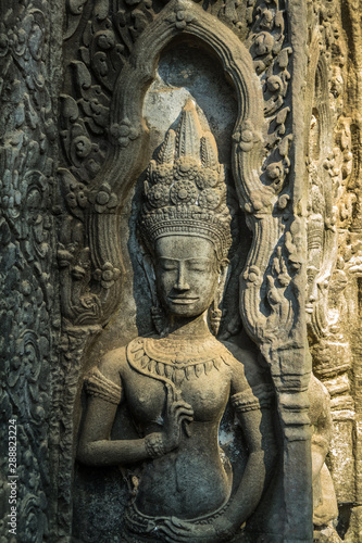 The ancient temple of Ta Prohm   Angkor   Cambodia