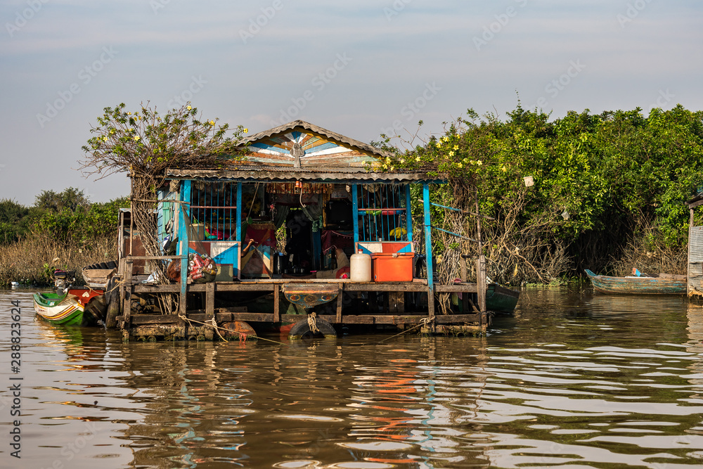 Floating village, Cambodia, Tonle Sap, Koh Rong island. Floating village, Cambodia, Tonle Sap, Koh Rong island.