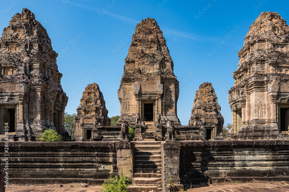 East Mebon temple in the Angkor Wat complex in Siem Reap, Cambodia.