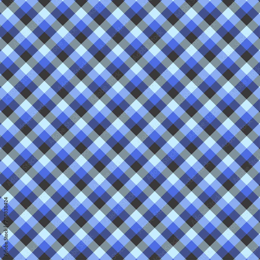 Gingham seamless blue pattern. Texture for plaid, tablecloths, clothes, shirts,dresses,paper,bedding,blankets,quilts and other textile products. Vector Illustration EPS 10 Gingham seamless blue pattern. Texture for plaid, tablecloths, clothes, shirts,dresses,paper,bedding,blankets,quilts and other textile products. Vector Illustration EPS 10
