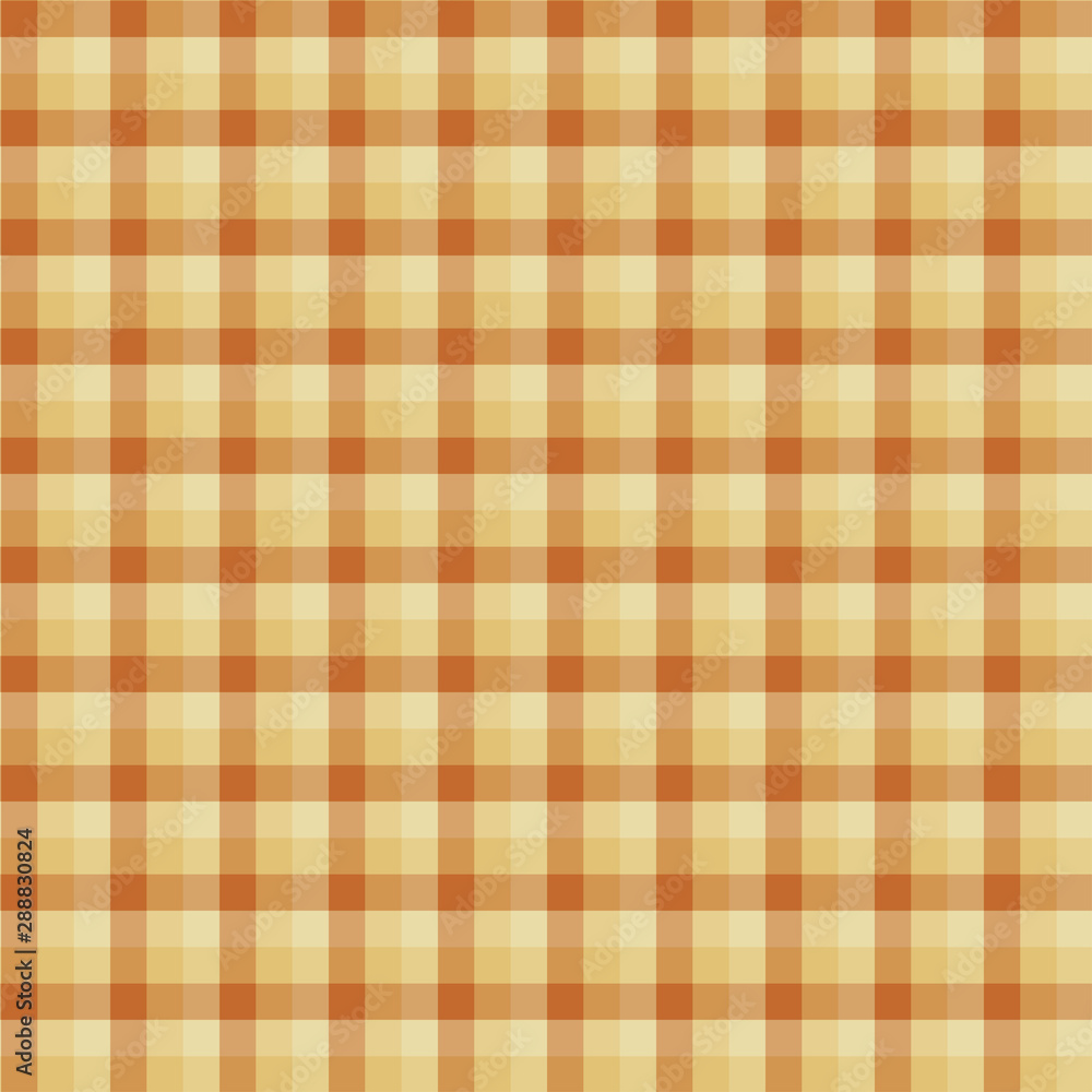 Gingham seamless yellow pattern. Texture for plaid, tablecloths, clothes, shirts,dresses,paper,bedding,blankets,quilts and other textile products. Vector Illustration EPS 10 Gingham seamless yellow pattern. Texture for plaid, tablecloths, clothes, shirts,dresses,paper,bedding,blankets,quilts and other textile products. Vector Illustration EPS 10