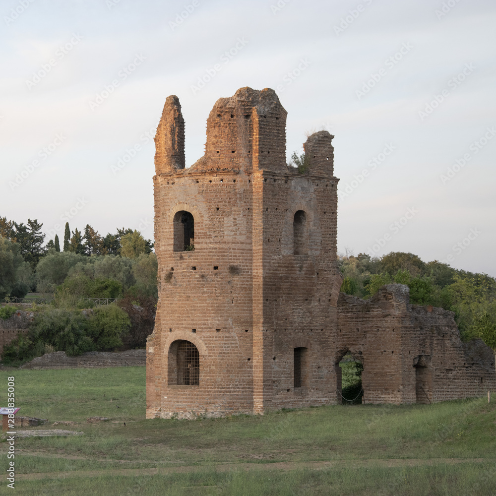 Image of the circus of Maxentius, Rome Image of the circus of Maxentius, Rome