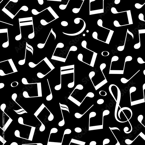 Simple messy black and whit...