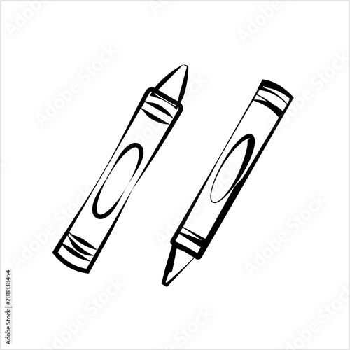 Crayon Icon, Drawing Crayon
