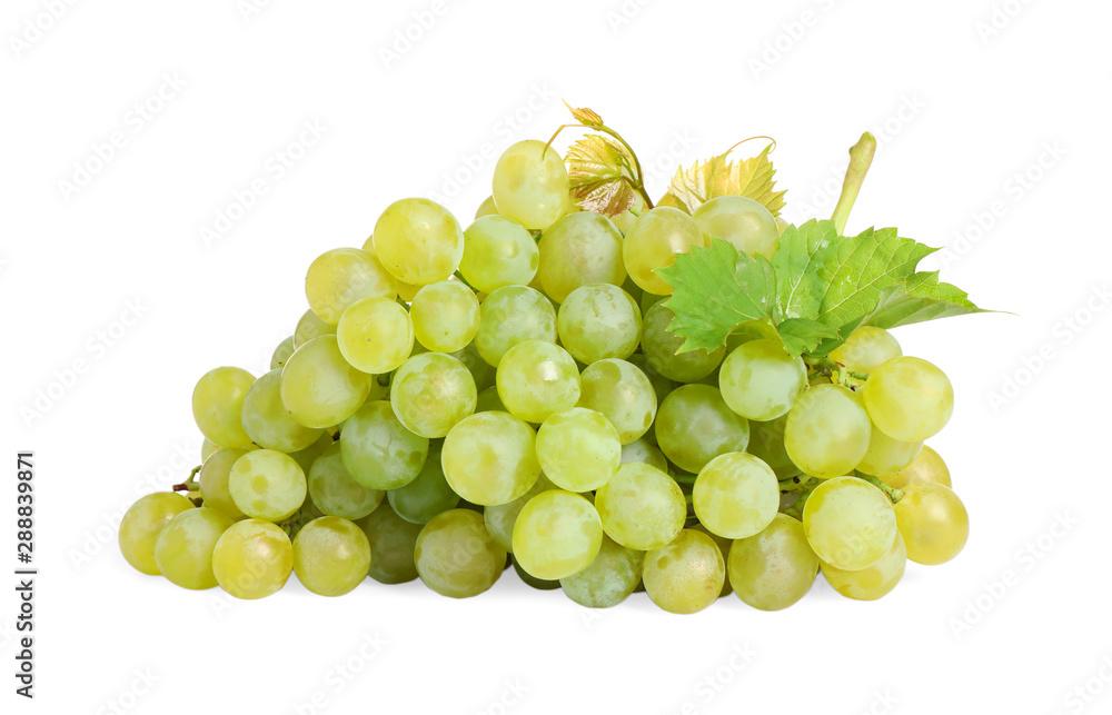 Bunch of fresh ripe juicy grapes isolated on white Bunch of fresh ripe juicy grapes isolated on white